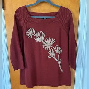 KOOS of course!  3/4 Sleeves Sweater Top size L